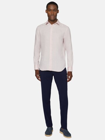Boggi Milano Regular fit Button Up Shirt in Pink