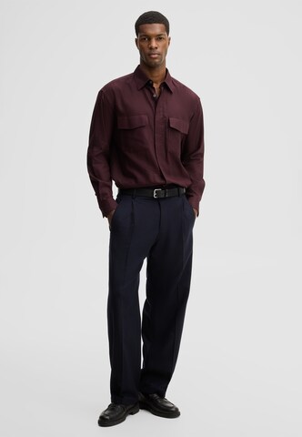 STRELLSON Regular fit Overhemd in Rood