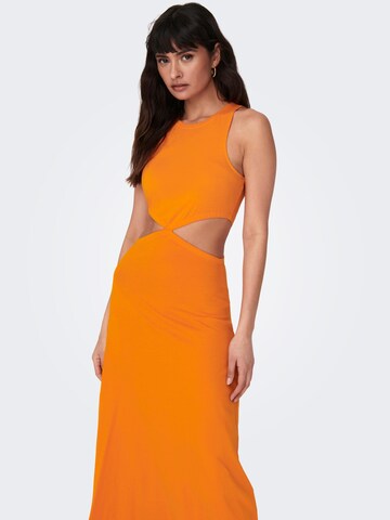 ONLY Letní šaty 'Ponta' – oranžová