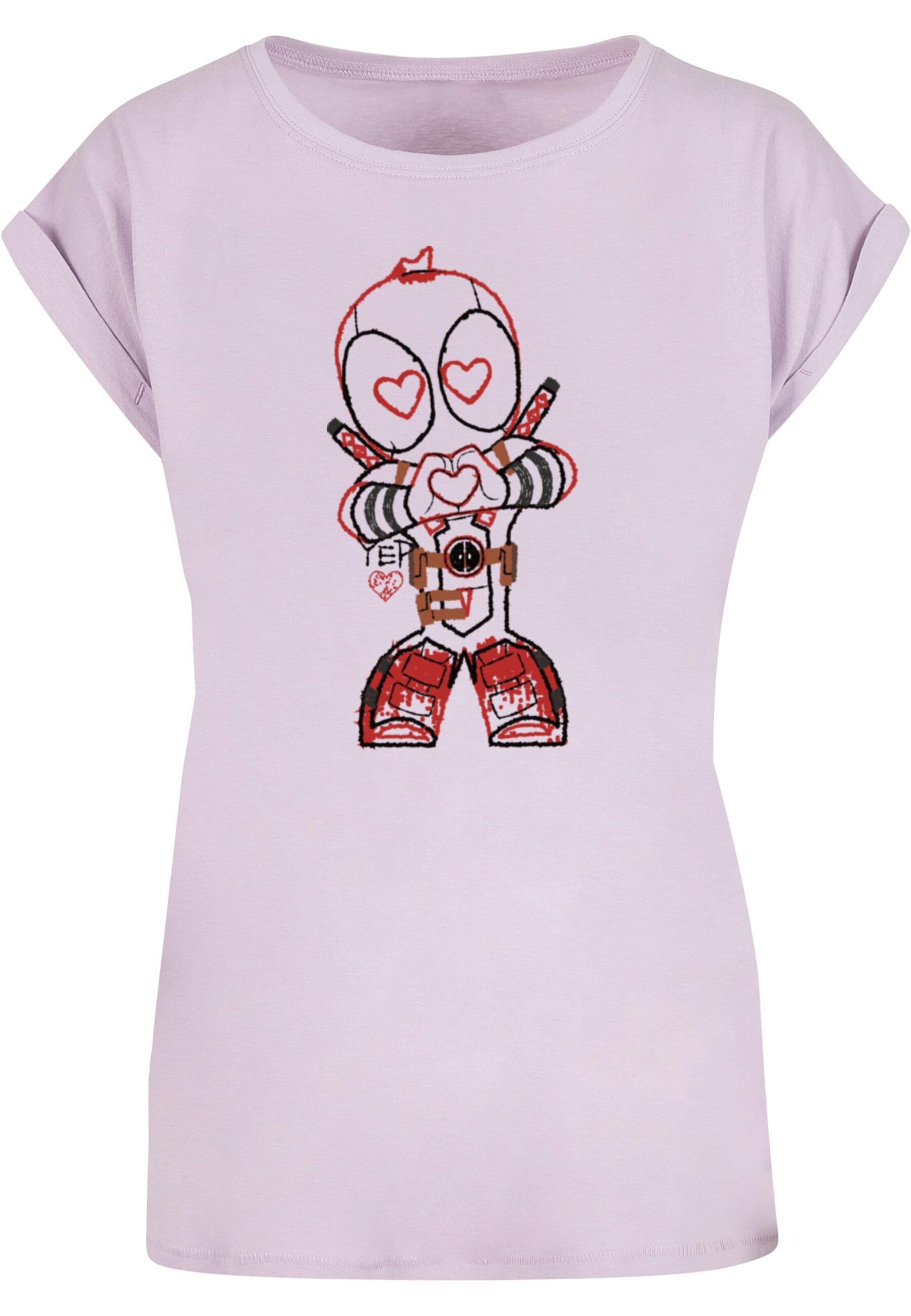 ABSOLUTE CULT Shirt in Lila: voorkant