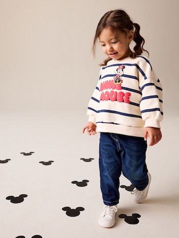 Next Sweatshirt 'Minnie Mouse' in Beige