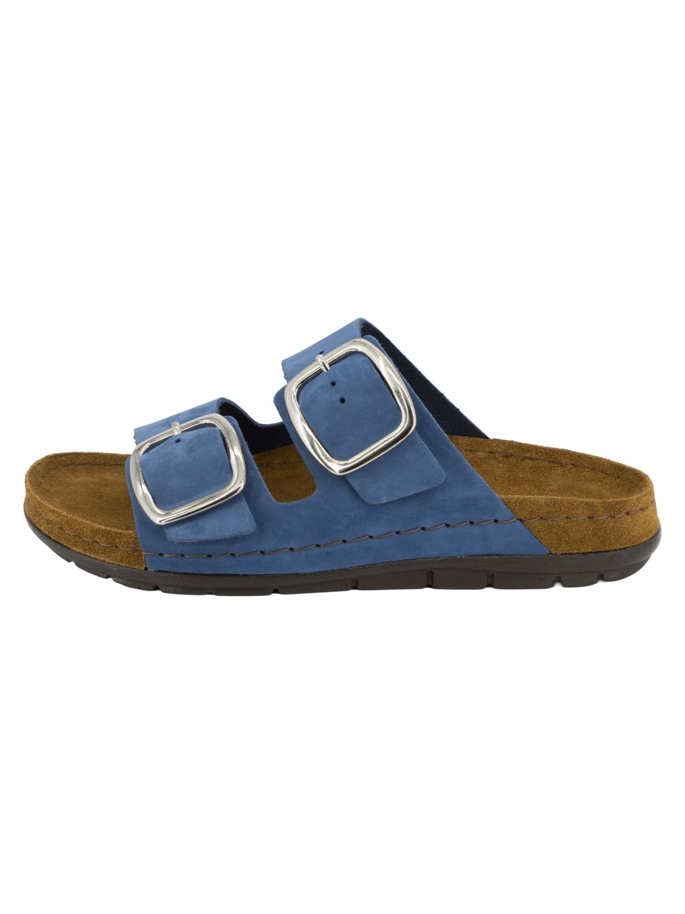 ROHDE Pantolette 'Rodigo-D'‌‌‌‌‌‌‌‌ in Blau: Vorderseite