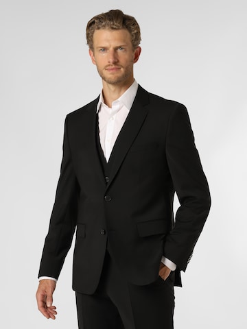 BOSS Black Regular fit Colbert 'Jasper' in Zwart: voorkant