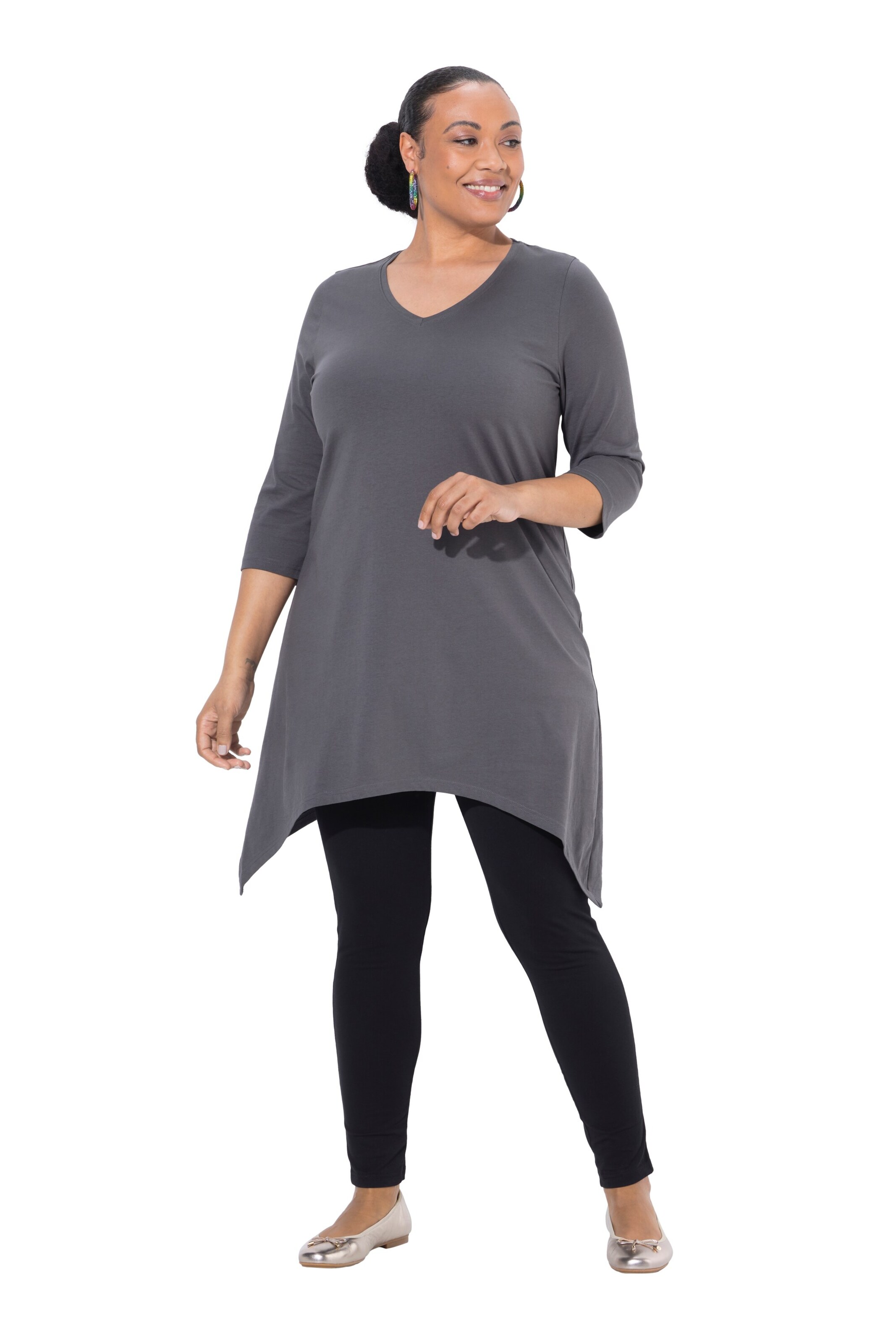 Ulla Popken Shirt in Grey