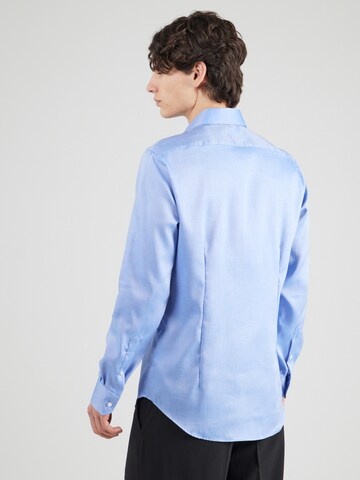 Michael Kors Slim fit Button Up Shirt in Blue: back
