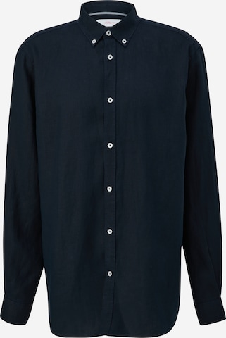 s.Oliver Button Up Shirt in Blue: front