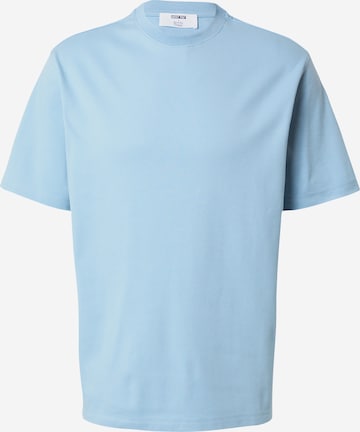 ABOUT YOU x Kevin Trapp قميص 'Kai' بلون أزرق: الأمام