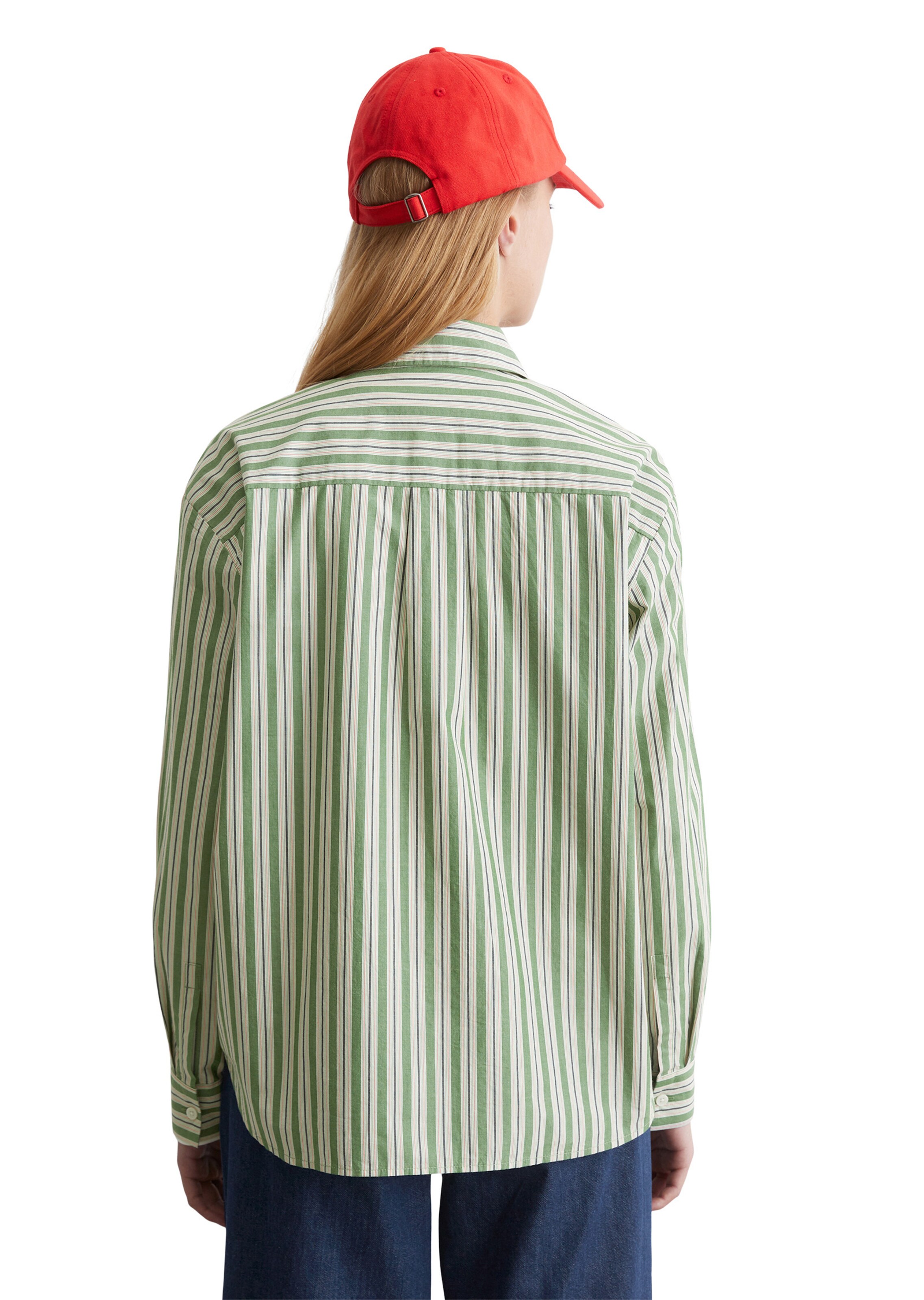 Marc O'Polo DENIM Bluse in Grün