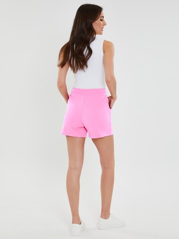 Threadbare Regular Broek 'Spencer' in Roze