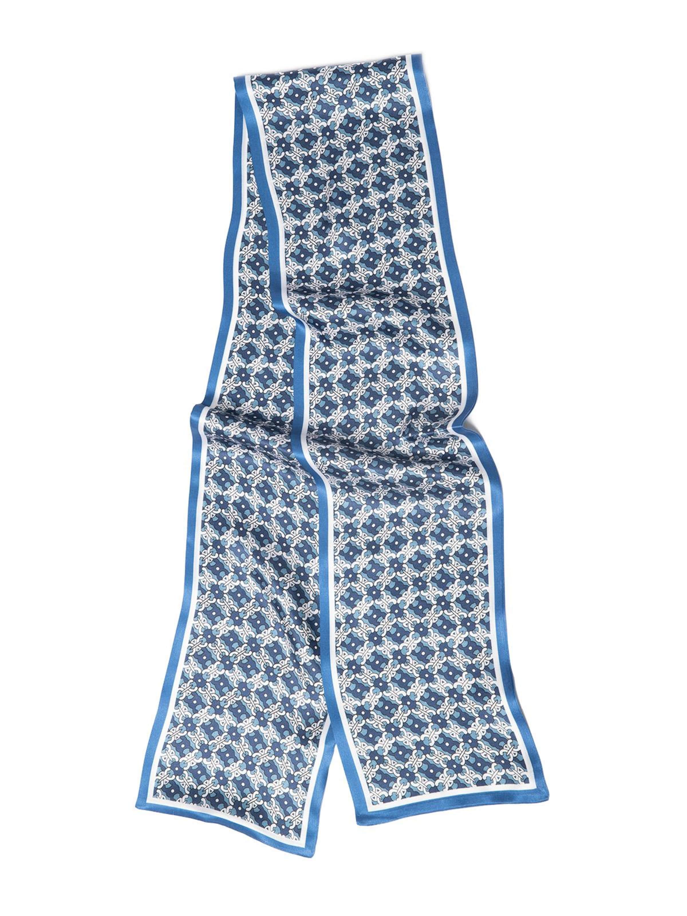 MayTree Schal‌‌‌‌‌‌‌‌ in Blau: Vorderseite