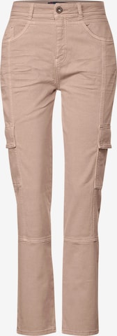 STREET ONE Cargo Jeans in Pink: front