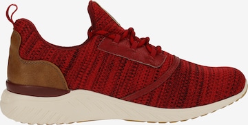 MUSTANG Sneakers laag in Rood