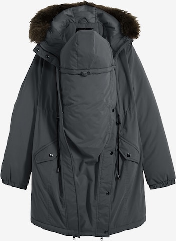 Parka d’hiver bonprix en gris : devant