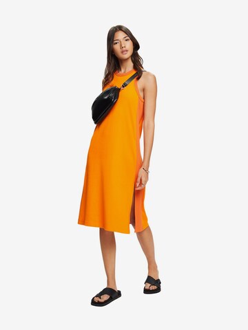 ESPRIT Knitted dress in Orange