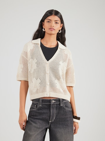 ONLY Kardigán 'ONLCELINE' - Béžová: predná strana