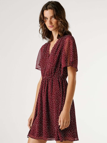 Pepe Jeans Jurk 'MARIUS' in Rood