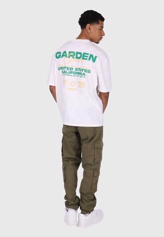T-Shirt 'Garden Grove' Dropsize en blanc