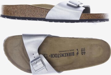 BIRKENSTOCK Sandals & High-Heeled Sandals in 40 in Grey: front