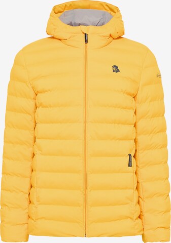 Schmuddelwedda Between-season jacket in Yellow: front