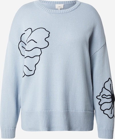 ONLY Carmakoma Pulover 'CARPETRA' u nebesko plava / crna, Pregled proizvoda