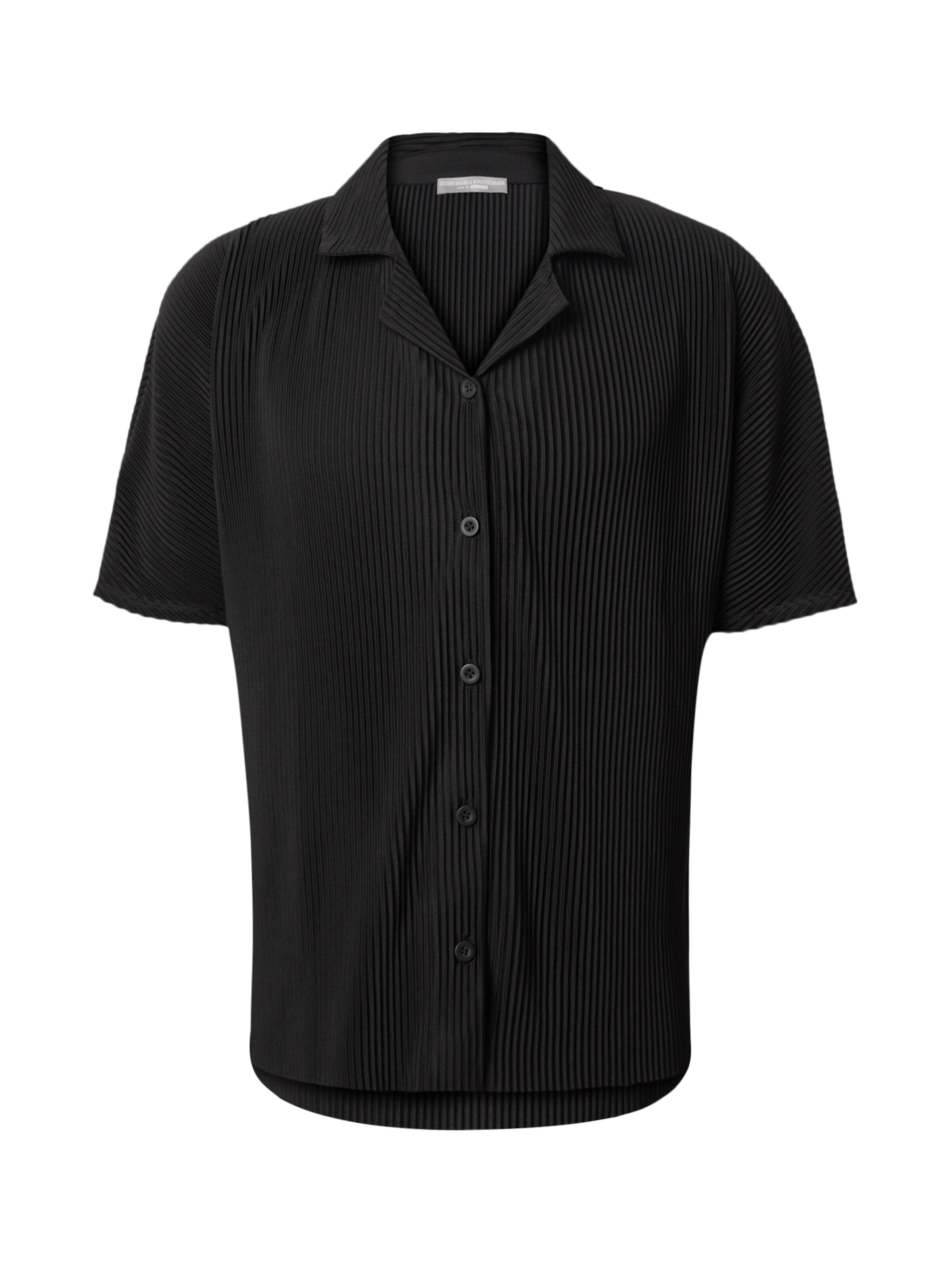 Guido Maria Kretschmer Men Skjorta 'Pepe' i svart, Produktvy