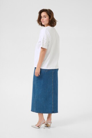 Kaffe - Camisa 'KABarnya' em branco