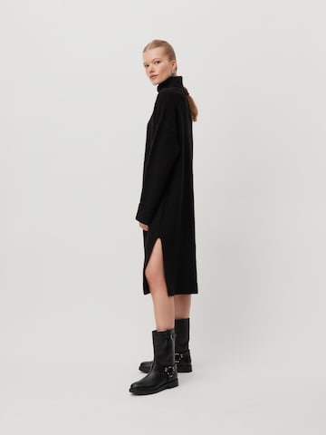 LeGer by Lena Gercke Knitted dress 'Brylee' in Black