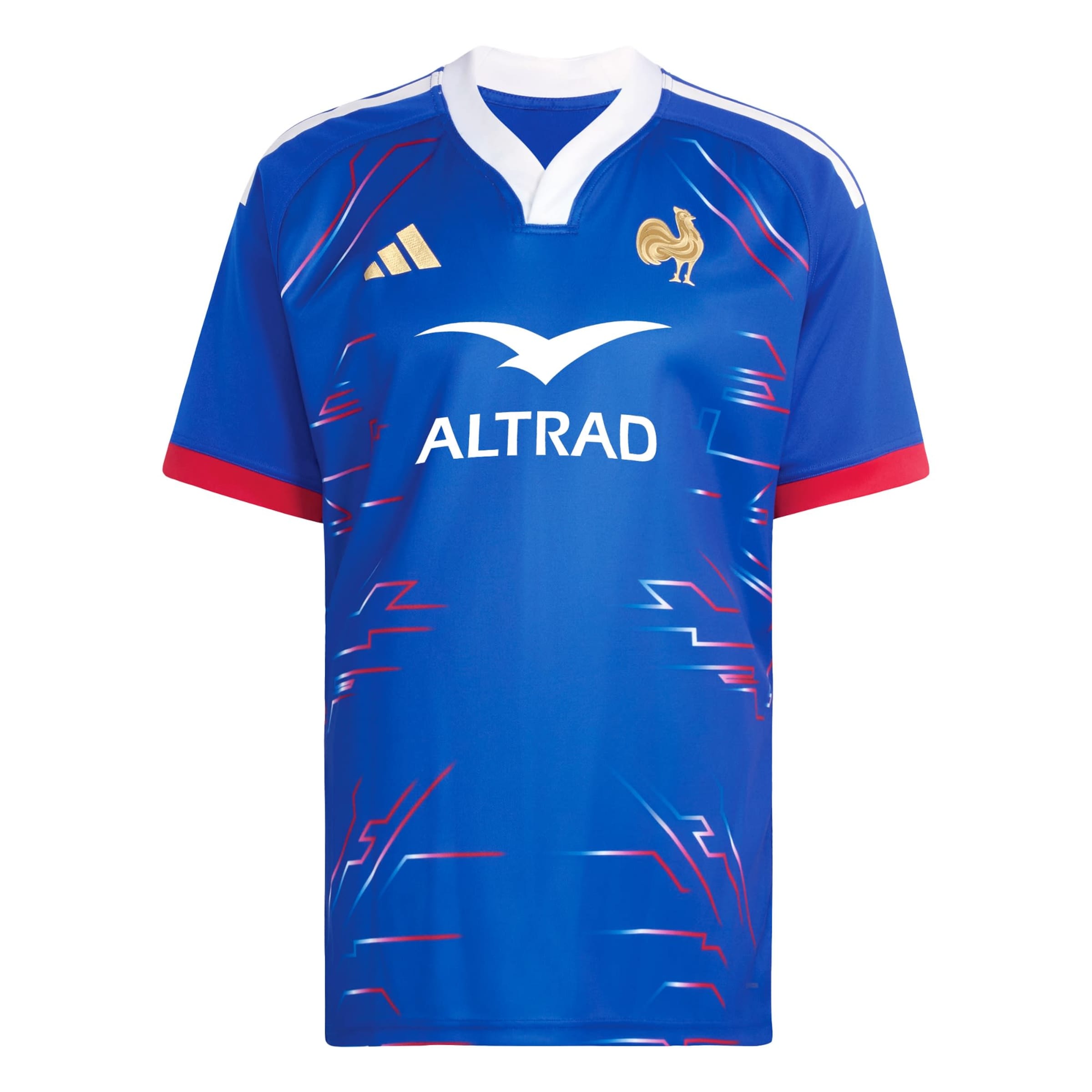 ADIDAS PERFORMANCE Tricot 'Frankreich' in Blauw: voorkant