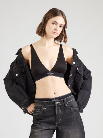 Calvin Klein Underwear Triangen Behå i svart