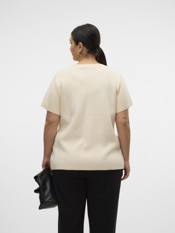 Giacchetta 'VMCGold' di Vero Moda Curve in beige