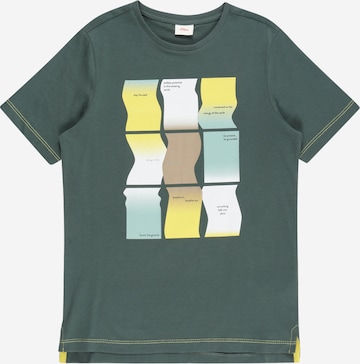 s.Oliver - Camiseta en verde: frente