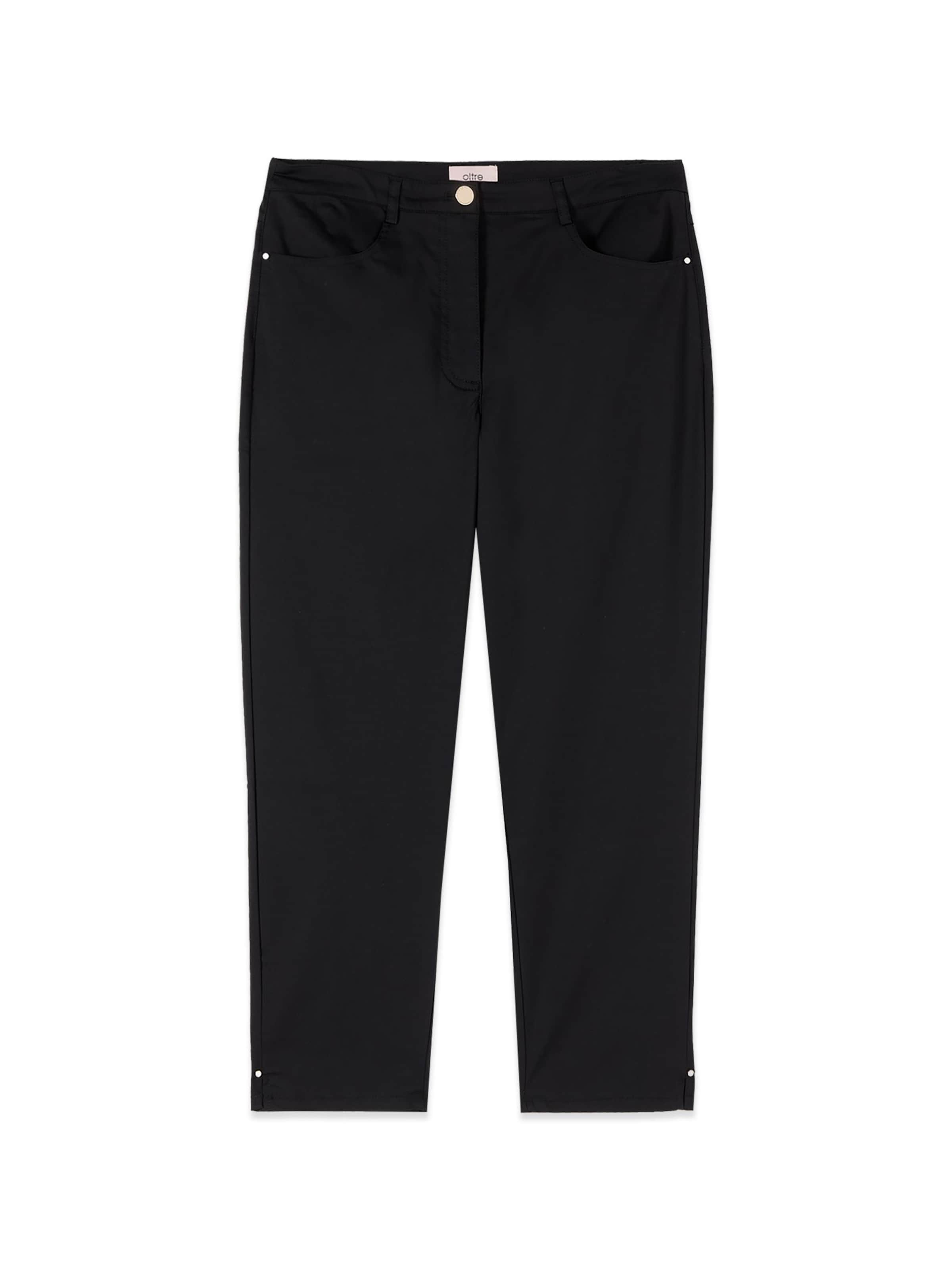Pantaloni di oltre in nero: frontale