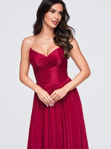 Ombre Abendkleid‌‌‌‌‌‌‌‌‌ in Rot