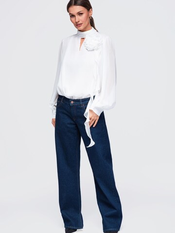 Camicia da donna di Ombre in bianco