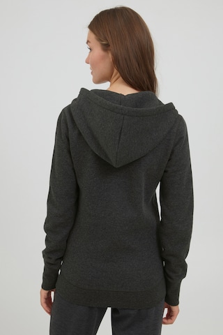 Oxmo Zip-Up Hoodie in Grey