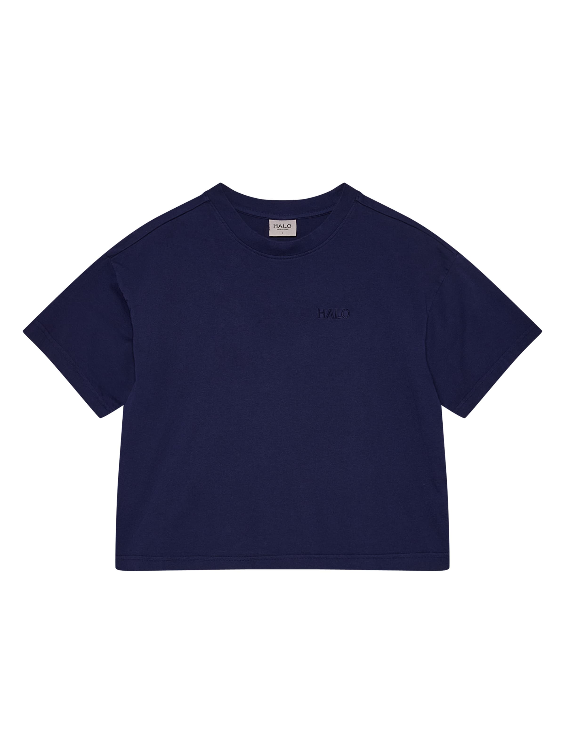 HALO Shirt in Lila: voorkant