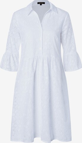 MORE & MORE Košilové šaty – bílá: přední strana