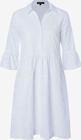 Robe-chemise MORE & MORE en blanc : devant