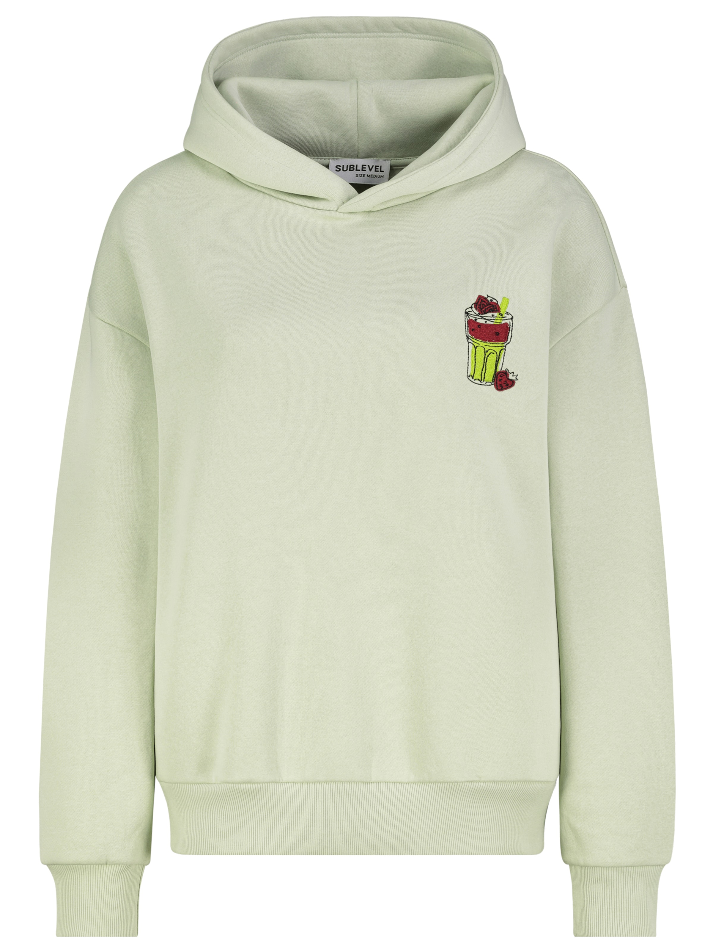 Sublevel Sweatshirt in Grün: Vorderseite