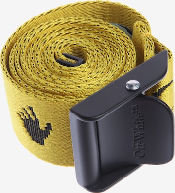 Off-White Gürtel XS-XL in Gelb: Vorderseite