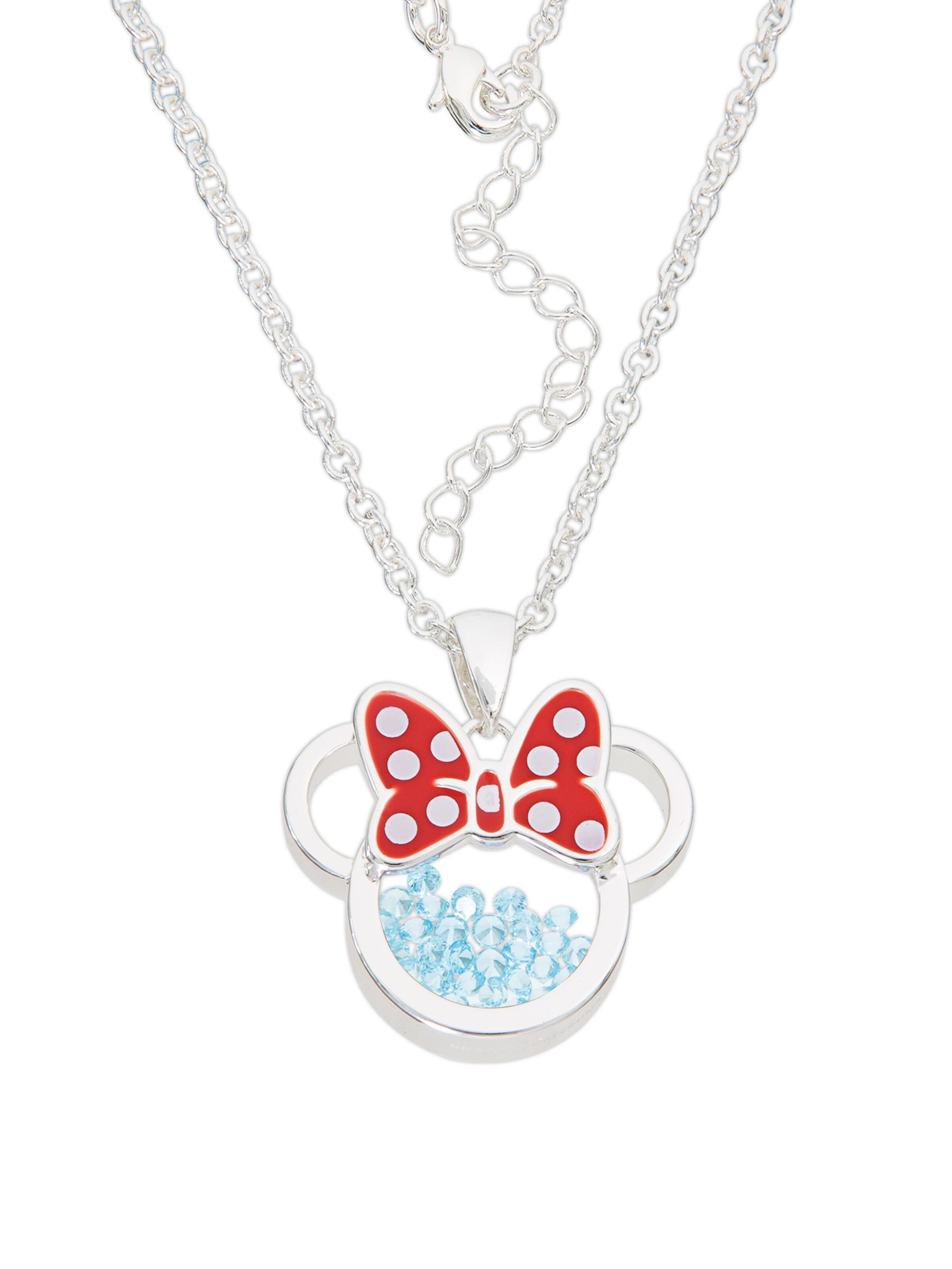 Bijou 'Minnie Mouse Geburtsstein' DISNEY en bleu