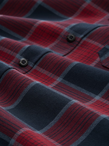 Fit confort Chemise TOM TAILOR en rouge