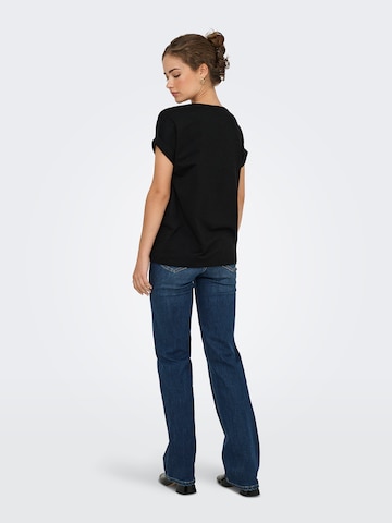 ONLY T-shirt 'ONLMOSTER' i svart