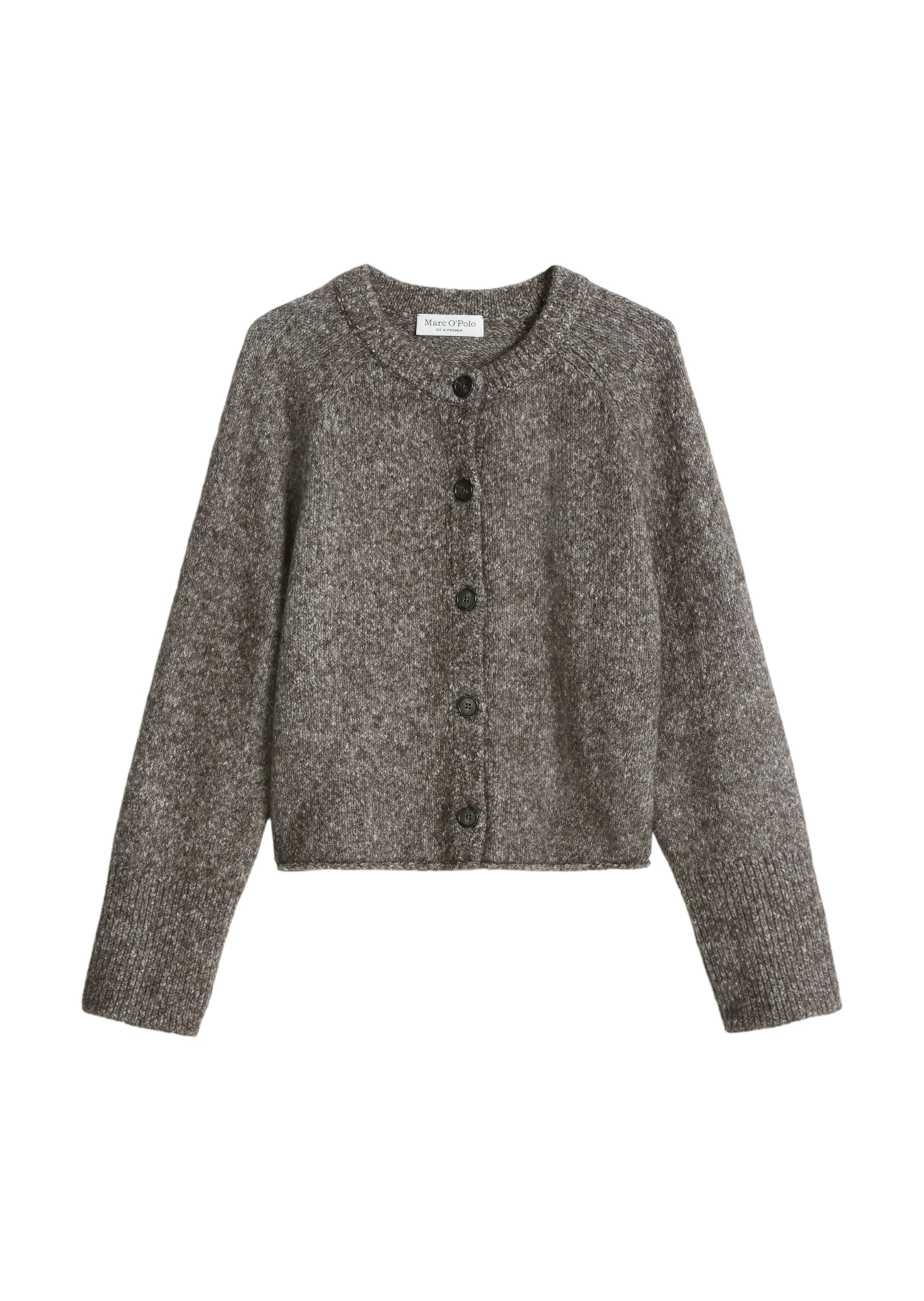 Marc O'Polo Strickjacke in Braun: Vorderseite