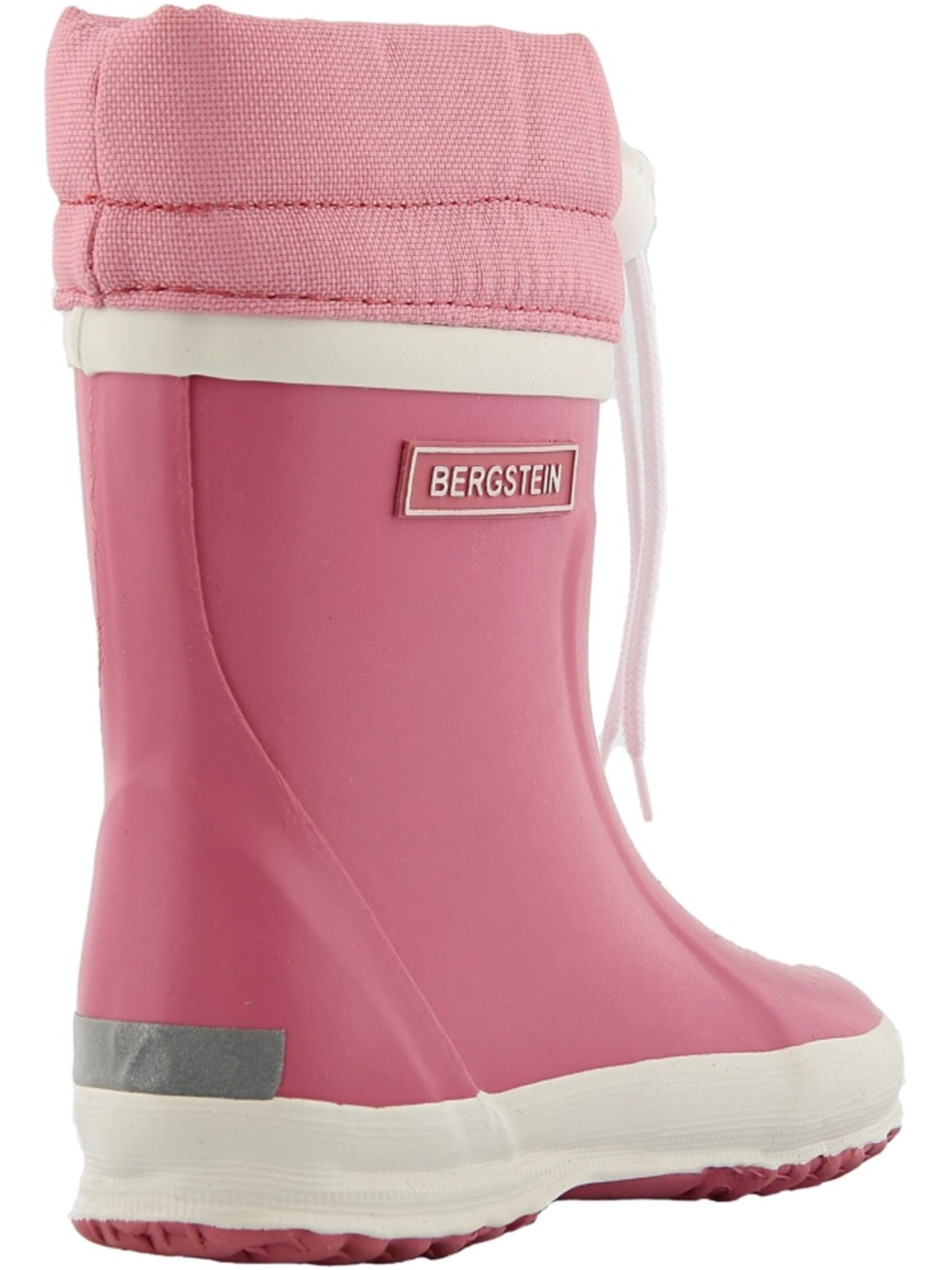 BERGSTEIN Boots 'Bergstein Winterboot Pink Kautschuk' in Pink: front