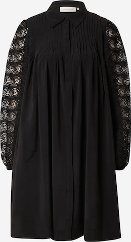 Copenhagen Muse Shirt Dress 'MADELYN' in Black: front