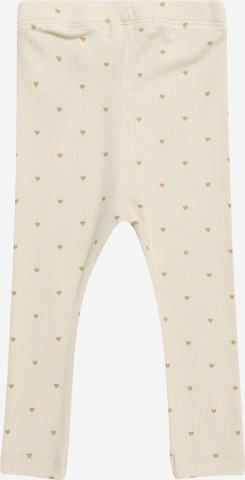 Lil ' Atelier Kids Slimfit Leggingsit 'GAGO' värissä beige