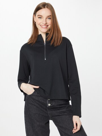 Calvin Klein Sweatshirt in Zwart: voorkant