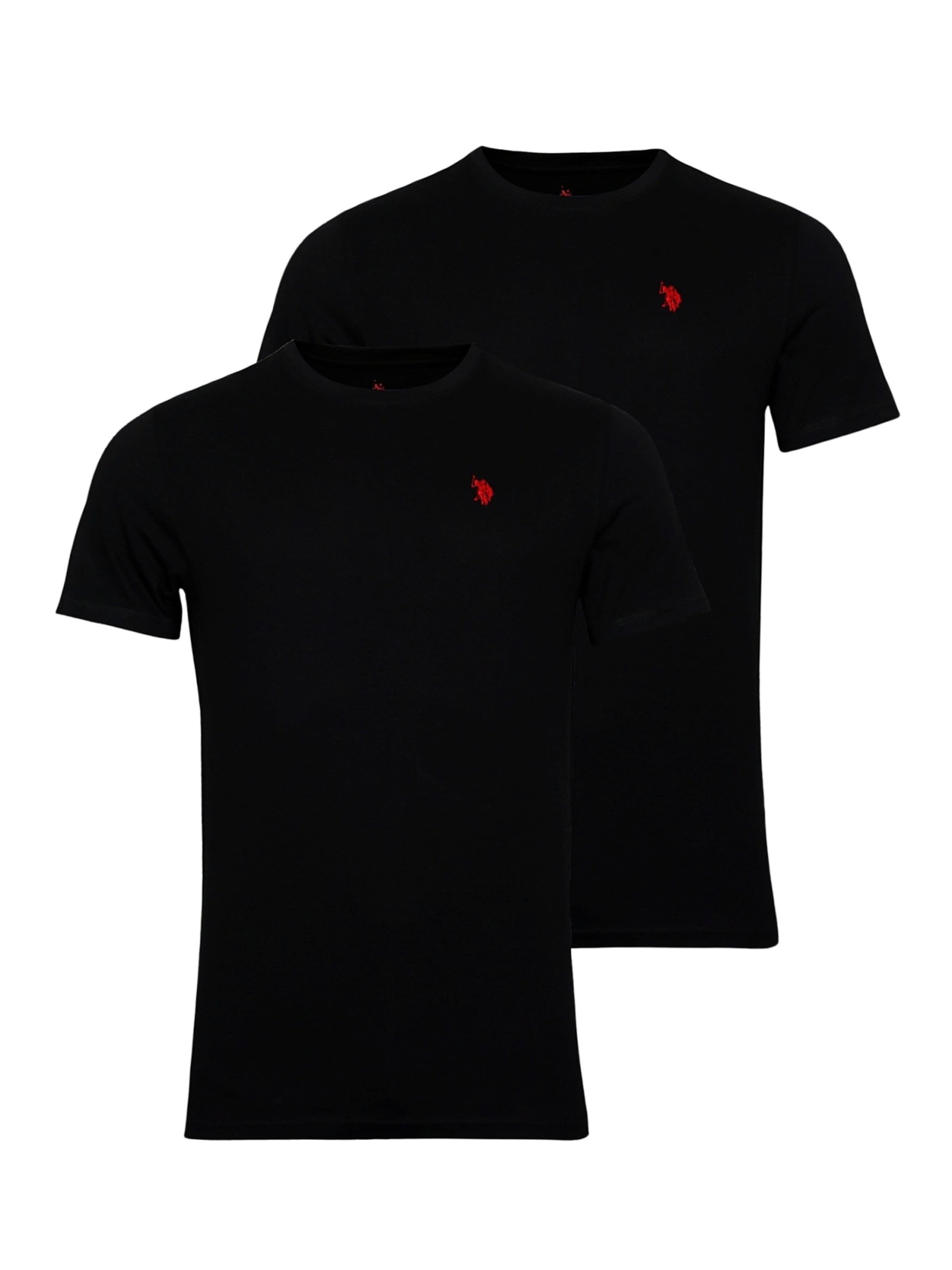 U.S. POLO ASSN. Shirt in Black: front