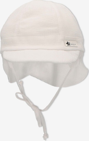 STERNTALER Beanie in White